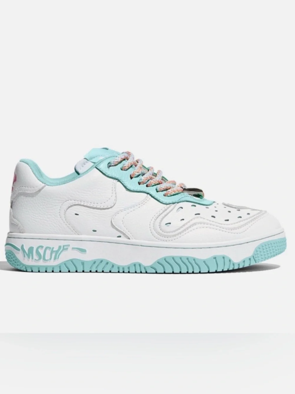 MSCHF Super Normal Sneakers – White/mint Men’s Size 7 / Women’s Size 8.5